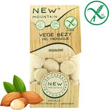 Zdjęcie New Moutain Ciastka Słodycze Bezy Wegańskie Migdałowe Bezglutenowe 70g Mountain - Nowy Wiśnicz