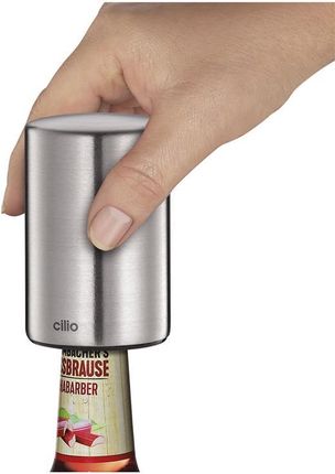 Cilio otwieracz do butelek stal nierdzewna śred 5 x 8,5 cm Aperto - zdjęcie 2