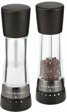 Zdjęcie Cole & Mason Zestaw młynków krokowych do soli i pieprzu Derwent Black Wood 19 cm - Słupsk