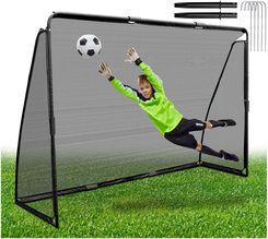 Zdjęcie Bramka piłkarska 240 x 170 cm GETAFE - Tyczyn