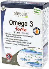 Zdjęcie Physalis Olejki Eteryczne Suplementy Omega 3 Forte 60Kaps. - Lubawka
