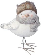 Zdjęcie Goliat Ceramiczny Ptak Na Metalowych Nogach Z Brokatem 47Cm (Oy0481903447) - Trzcianka