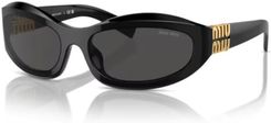 Zdjęcie Okulary przeciwsłoneczne Miu Miu 14ZS 16K08Z 59 - Gdynia