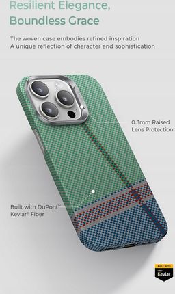 Benks Etui Passiongreen Kevlar 600D Do Iphone 15 Pro Max - zdjęcie 3