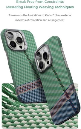 Benks Etui Passiongreen Kevlar 600D Do Iphone 15 Pro Max - zdjęcie 4