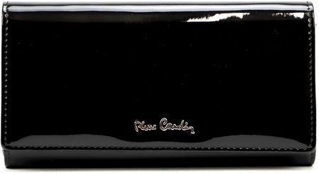 Portfel damski skórzany PIERRE CARDIN 07 SHINY 102 Zielony - zdjęcie 2