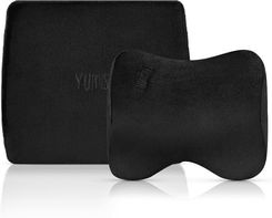 Zdjęcie YUMISU Poduszka welurowa ISHIN lędźwiowa z pianki memory - Ciechocinek