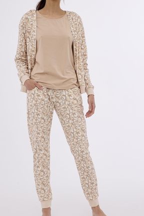 Piżama damska 3-częściowa Cornette  355/411 Elen (L)