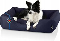 Beddog Legowisko Kanapa Dla Psa Duże 100X85 Wodoodporne Zara Xl Navy Blue Pianka