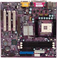 Ecs P4IBMS Socket 478 Sdram Agp Pci Cnr mATX (15A20010300)