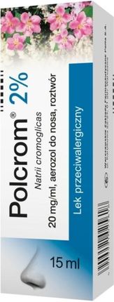Polcrom 2% Aerozol do nosa 15ml