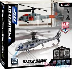 Silverlit Helikopter Zdalnie Sterowany Black Hawk 2,4G - zdjęcie 1