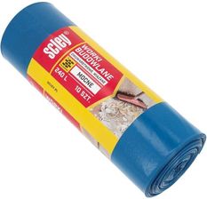 Zdjęcie Worki budowlane 240l  na odpady 10szt. DUŻE MOCNE 0,04mm Scley - Lipno