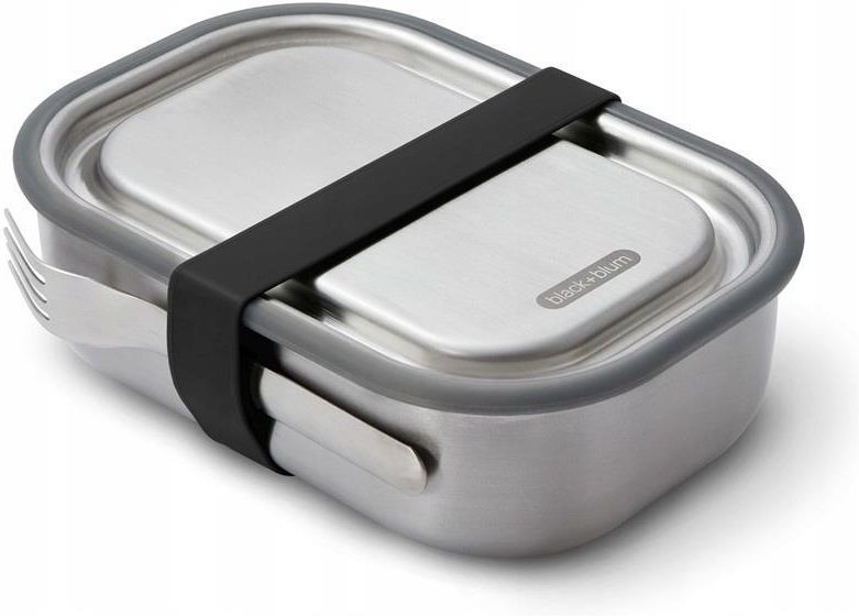 BLACK + BLUM Lunch-box In Acciaio Inox 600ml – 3-in-1, Forno E Freezer, Senza Plastica, Arancione - 2