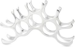 Zdjęcie Art-Pol Stojak Na Wino Srebrny 10 Butelek Duży 28X49X11,5 - Wrocław