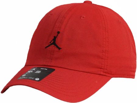 Czapka z daszkiem uniwersalna czerwona Air Jordan Jumpman Club Cap - FD5185-687