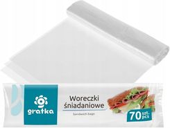 Zdjęcie Gratka Woreczki Śniadaniowe 17X27Cm 70Szt. - Ujazd