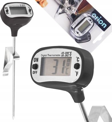 Orion Termometr Do Mięsa Sonda Elektroniczny Wbijany Z Klipsem Solidny 17cm
