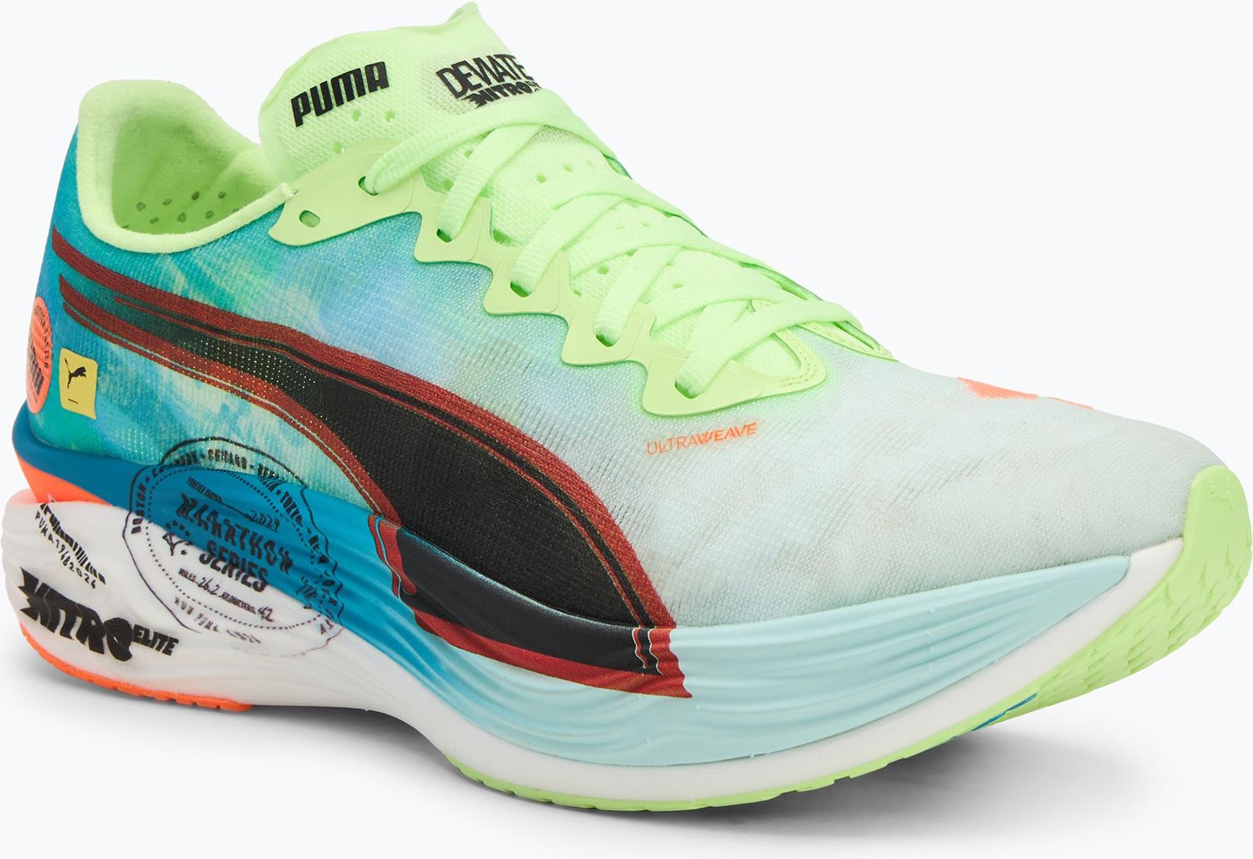 Puma Męskie Deviate Nitro Elite 3 Marathon Series Black