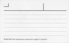 Zdjęcie Karta katalogowa - Łowicz