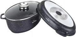 Zdjęcie Zilner Brytfanna Ceramiczno Marmurowa 8L Gęsiarka 38cm - Mińsk Mazowiecki