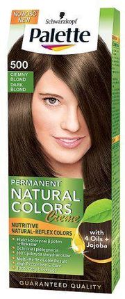 Palette Parmanent Natural Color Ciemny Blond nr 500