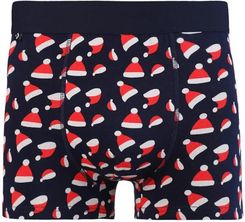 Zdjęcie W Czapki Mikołaja - Bokserki XL - Świąteczne Mikołajkowe Majtki w Kartoniku - Moraj - Gołańcz