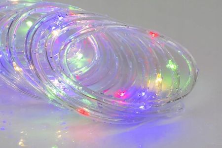 Decorya Kolorowy Wąż Świetlny LED Zewnętrzny Świąteczny Wodoodporny Ip67 230V 70M (WĄŻLED10M_RGB7) - zdjęcie 3
