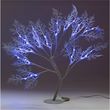 Ozdone Drzewko LED Lampki Świąteczne Dekoracyjne Niebieskie (900523)