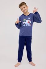 Zdjęcie Piżama chłopięca Cornette 267/158  477/158 Ski niebieska - Opatowiec