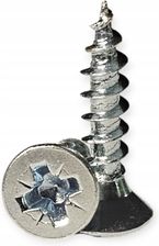 Wkręty Do Drewna 3,5x30mm Sofita Ocynkowane Białe Hartowane