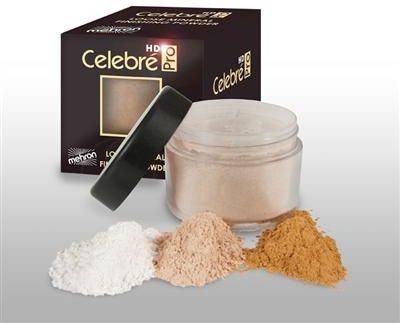 Mehron Celebre Loose Mineral Powder – Transparentes Finish-Puder Für Makellose Haut