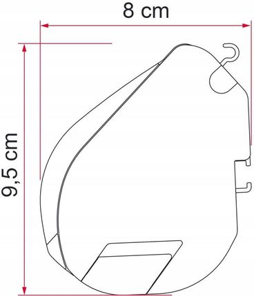 Fiamma Markiza Kasetowa Do Busa Vana F35 Pro 220Cm - zdjęcie 3