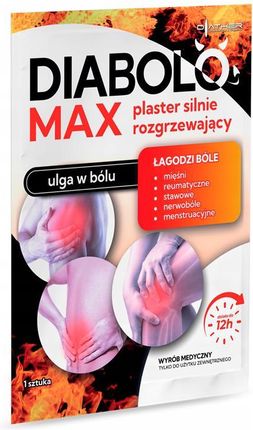 Diather Diabolo Max Plaster Silnie Rozgrzewający 1 Szt. - zdjęcie 4