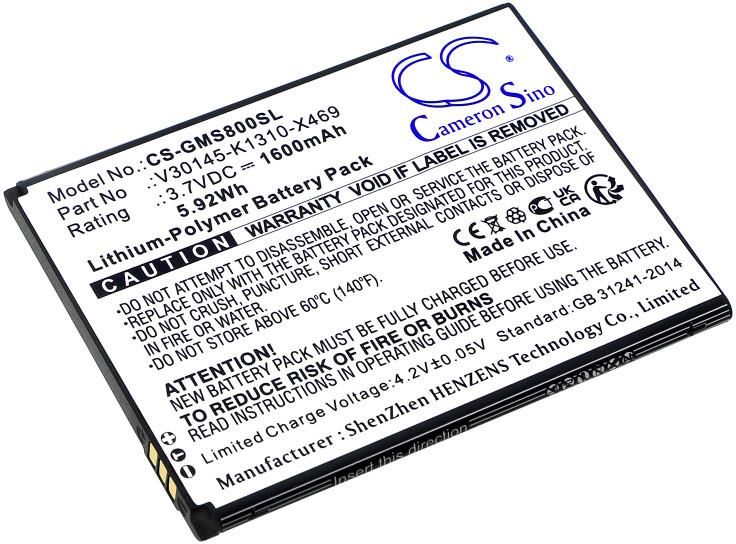 Batterie pour Gigaset GS5, Lite, GS5 Senior, S30853-Z1523