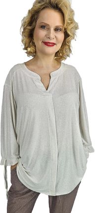 Elegancka koszula Tunika oversize Brokatowa Luźna Stylowa PENELOPA