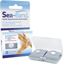 SEA-BAND opaski akupresurowe przeciw mdłościom dla dorosłych szare 1 para - zdjęcie 1