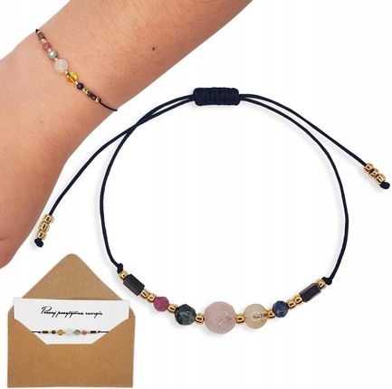 Bransoletka Znak Zodiaku Byk Zodiakalna kamienie naturalne na szczęście