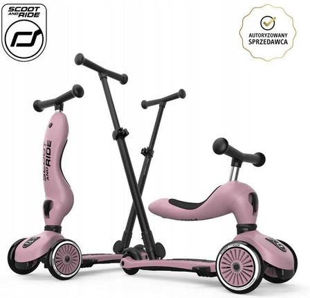 Scootandride Highwaykick 1 Push And Go 2W1 Jeździk I