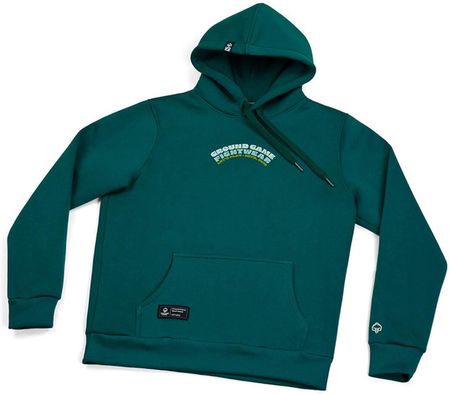 Bluza z kapturem męska Ground Game Round Zielona