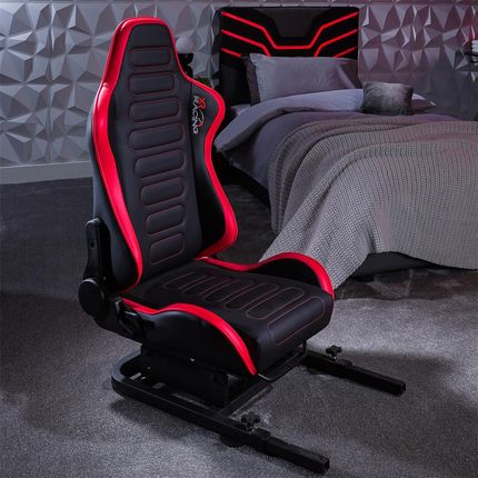 X-Rocker Xr Racing Chicane Racing Seat For The Xr Racing Rig Black And Red - zdjęcie 2