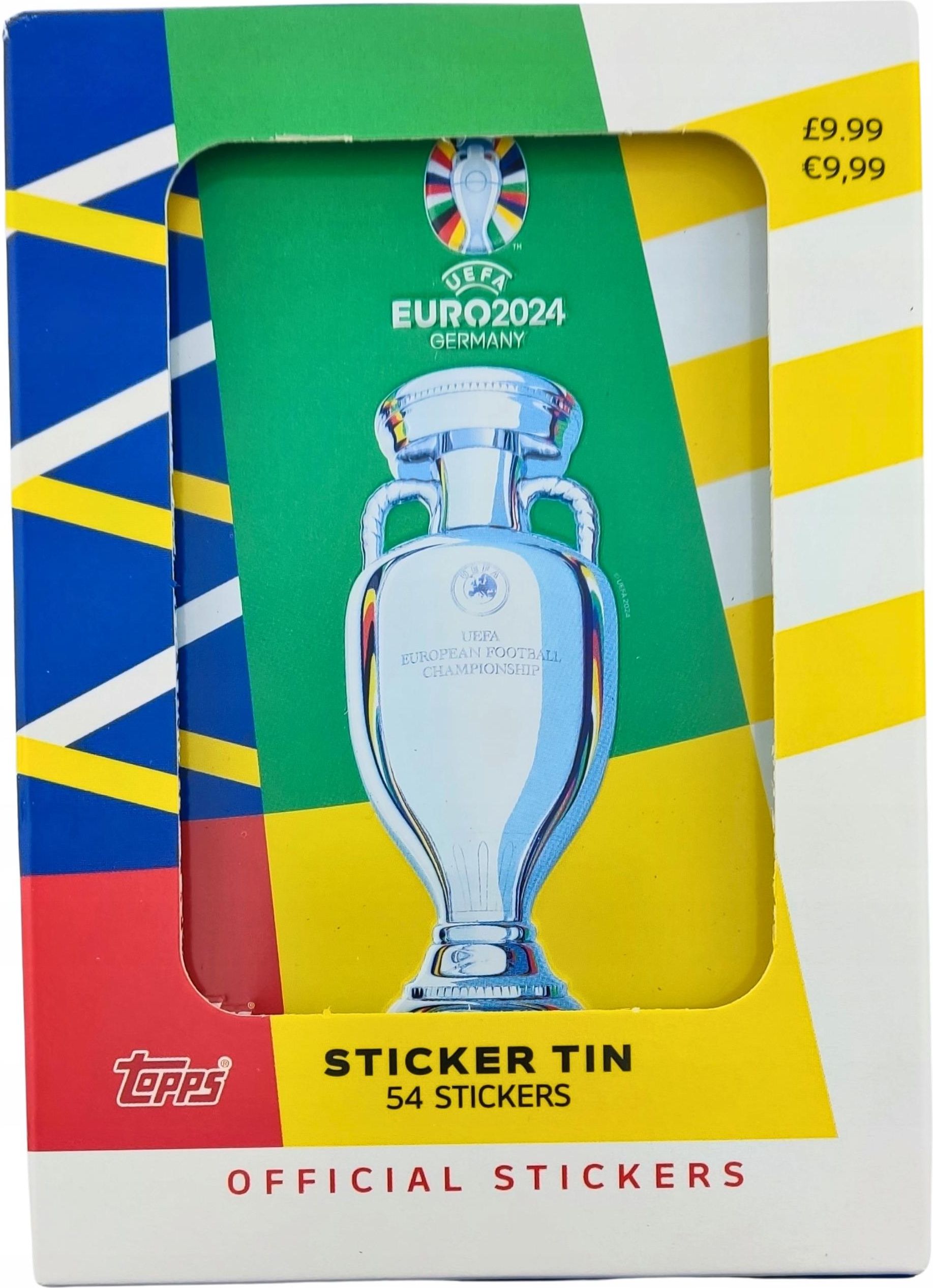 Puszka Naklejki Euro Saszetek Germany Uefa Topps Stickers Ceny