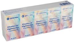 Zdjęcie Opatrim Chusteczki Higieniczne 3 Warstwowe 10x10szt. - Łask