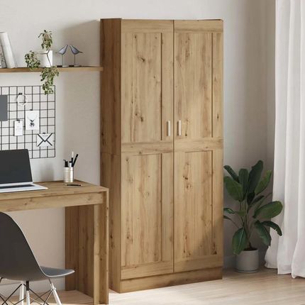 vidaXL Szafka Dąb Artisan 82,5X30,5X185 Cm Materiał Drewnopochodny (3318717)