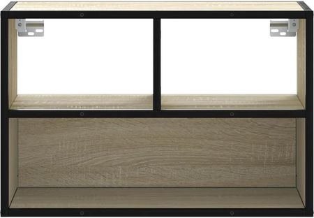 vidaXL Szafka Pod Telewizor Dąb Sonoma 60X31X39,5 Cm (848915) - zdjęcie 2