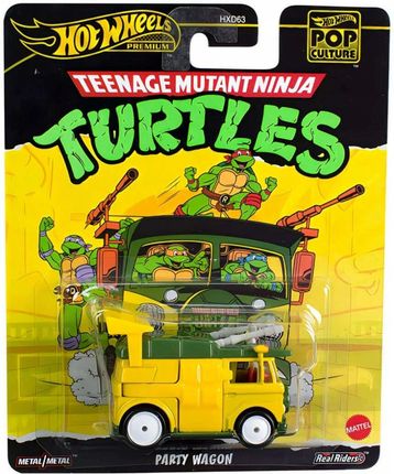 Hot Wheels Premium Pop Culture Teenage Mutant Ninja Turtles Party