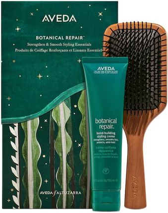 Botanical Repair zestaw krem do stylizacji włosów 150ml + drewniana szczotka do włosów