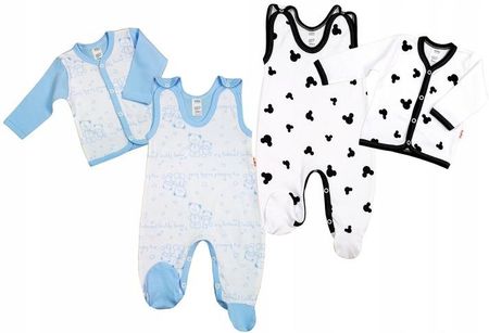 Kaftanik + Śpioch 2PAK Myszka/Misie 74 KLEKLE