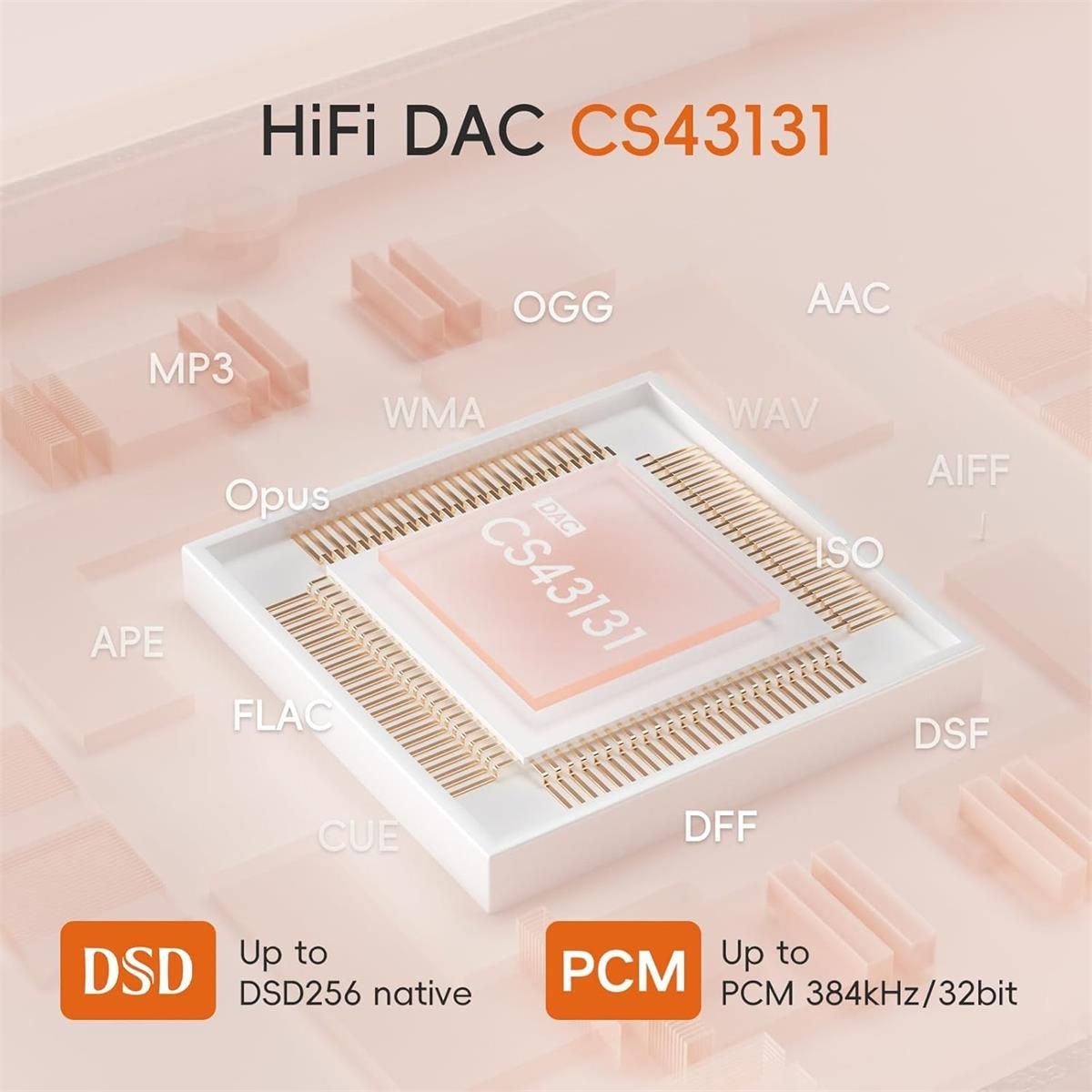 фото Hi-Res плеер Hiby R1 Orange