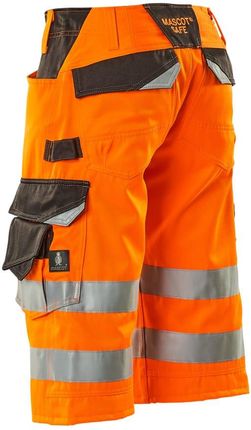 Mascot Spodenki, Długie Safe Supreme (Kolor Pomarańcz Hi-Vis/Ciemny Antracyt, Rozmiar C52) - zdjęcie 3